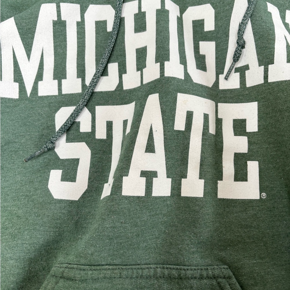 Gilden Michigan State size small hooded sweatshirt - Picture 2 of 4